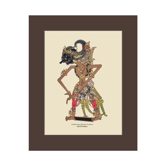 Lumikasa Art  Gatot Kaca Cardboard Frame Medium