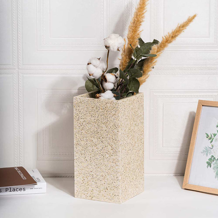 TMAC Balneo Terrazzo Eggshell Cream Vase