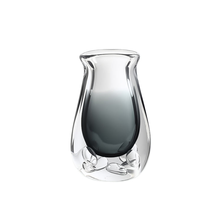 Lumikasa Bubble Thick Vase Gray Small