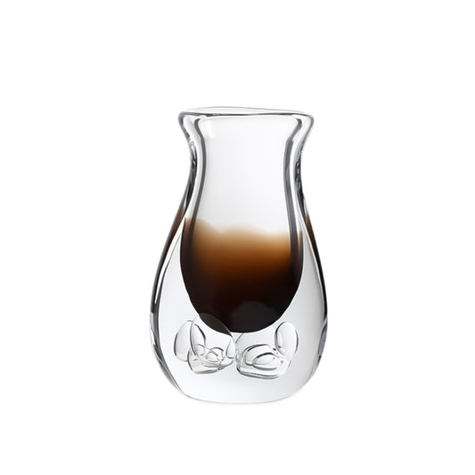 Lumikasa Bubble Thick Vase Brown Small