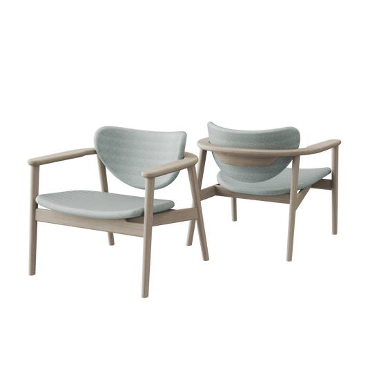 Anoa Lounge Chair Breeze Oak - Beige