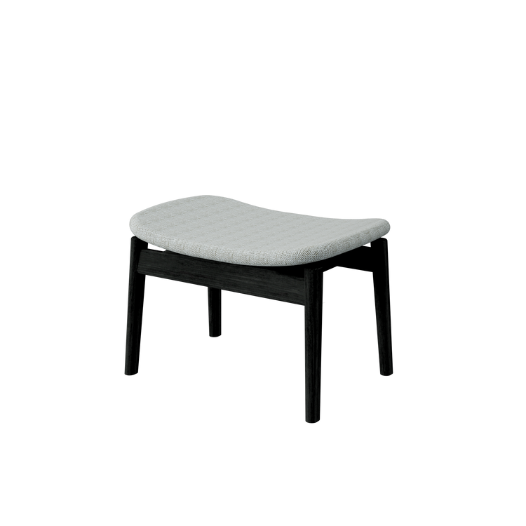 Anoa Ottoman Black Sucupira - Tofu