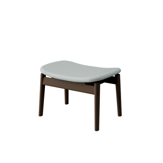 Anoa Ottoman Smoked Walnut - Beige