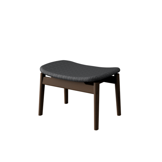 Anoa Ottoman Smoked Walnut - Shadow