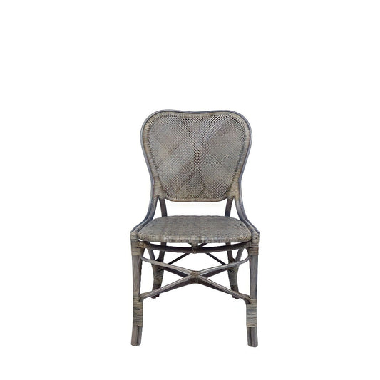 Balagi Cd 529 Dining Chair Armless Dark Grey Stain