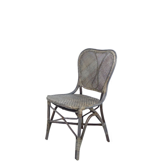 Balagi Cd 529 Dining Chair Armless Dark Grey Stain