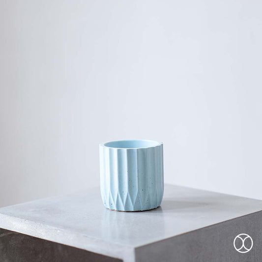 Concreate Alexa Planters Blue