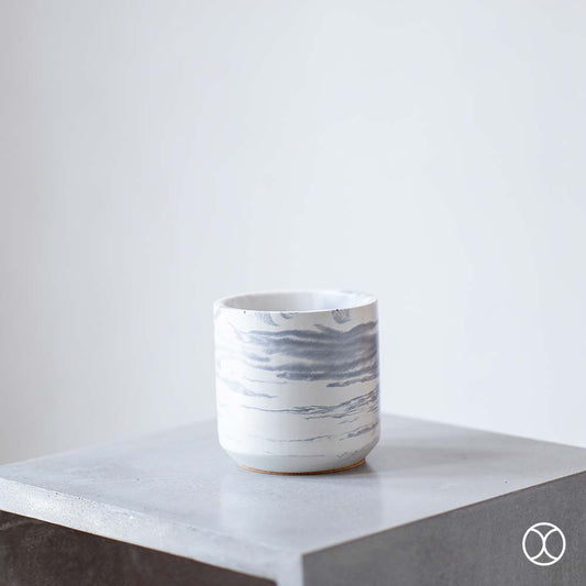 Concreate Cassa Planters Marble