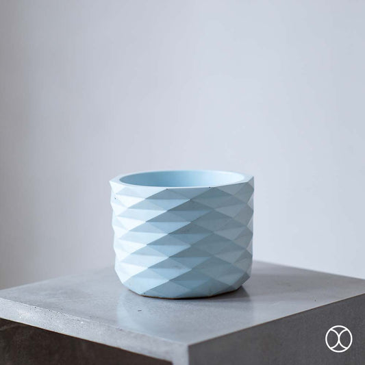 Concreate Acadia Planters Blue