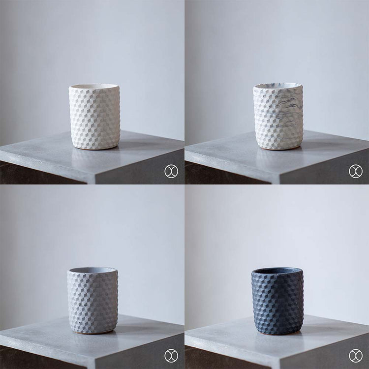 Concreate Samsara Planters Grey