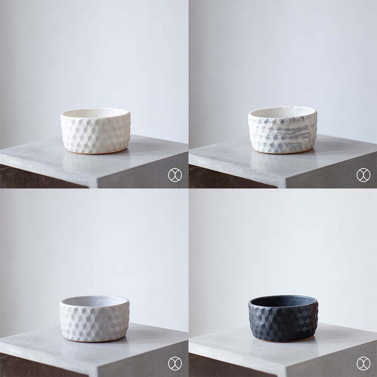 Concreate Samsara Planters Grey