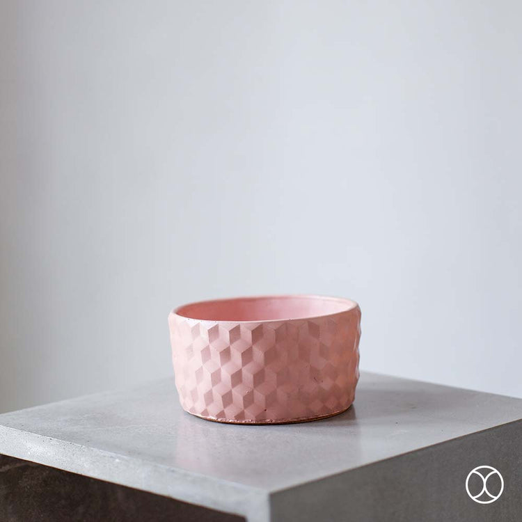 Concreate Samsara Planters Pink