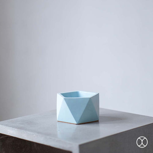 Concreate Hara Planters Blue