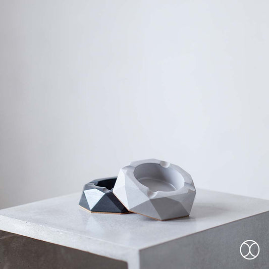 Concreate Nash Ashtray Grey