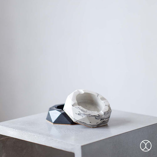 Concreate Nash Ashtray Marble