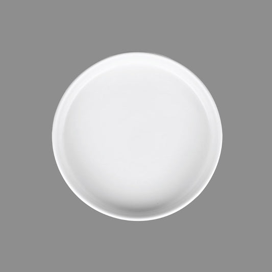 Lumikasa Kaden White Vellum Ceramic Plate