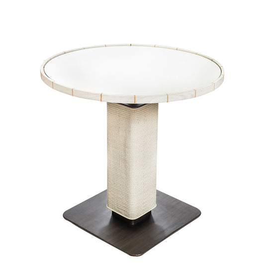 Every Collection WINNOW Bistro Side Table Light Ash - Round