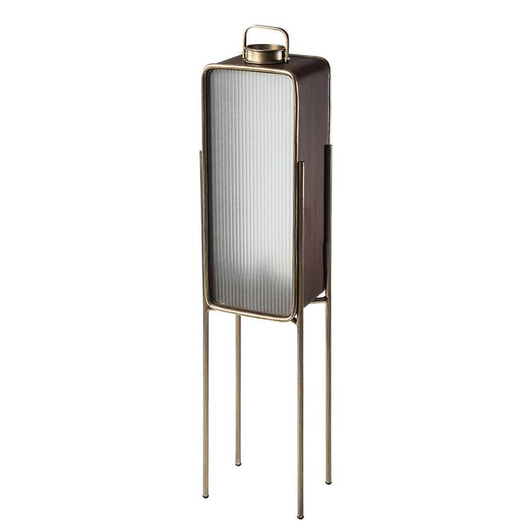 Every Collection RUPPU Lamp Walnut - Antique Brass