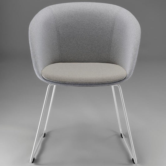 Sedus On Spot Cosy Skidframe Chair Grey