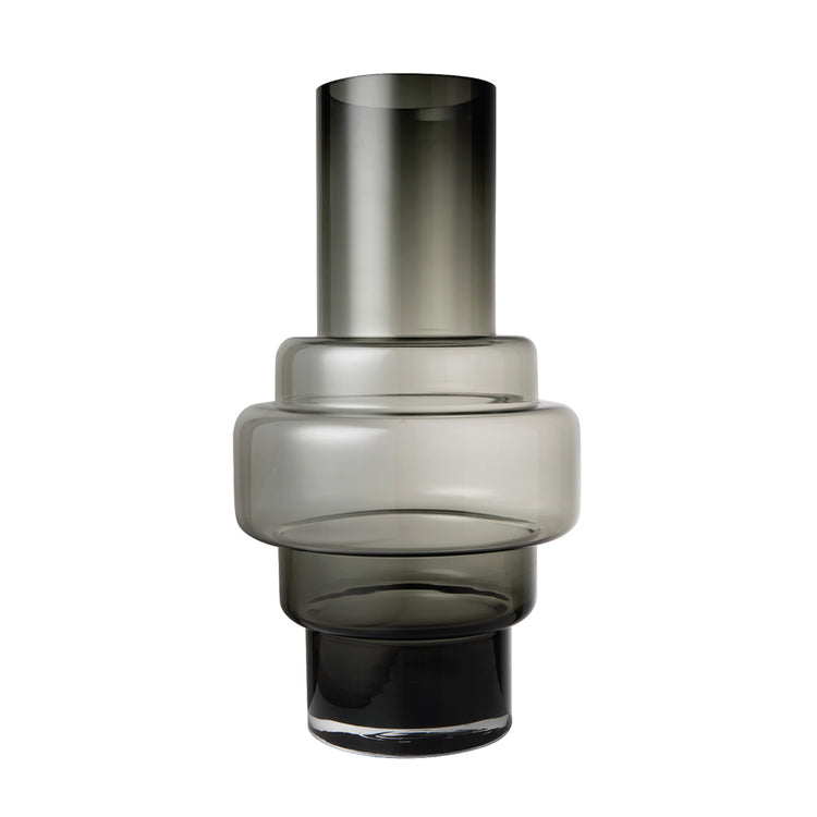 Lumikasa Tyler Tornado Grey Vase