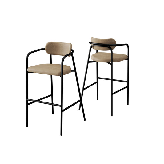 Lumba Bar Stool Black