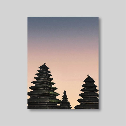 Lumikasa Art PH Bali Candi Sky Paper Frame