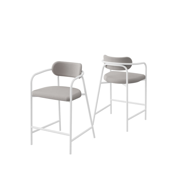 Lumba Counter Stool White