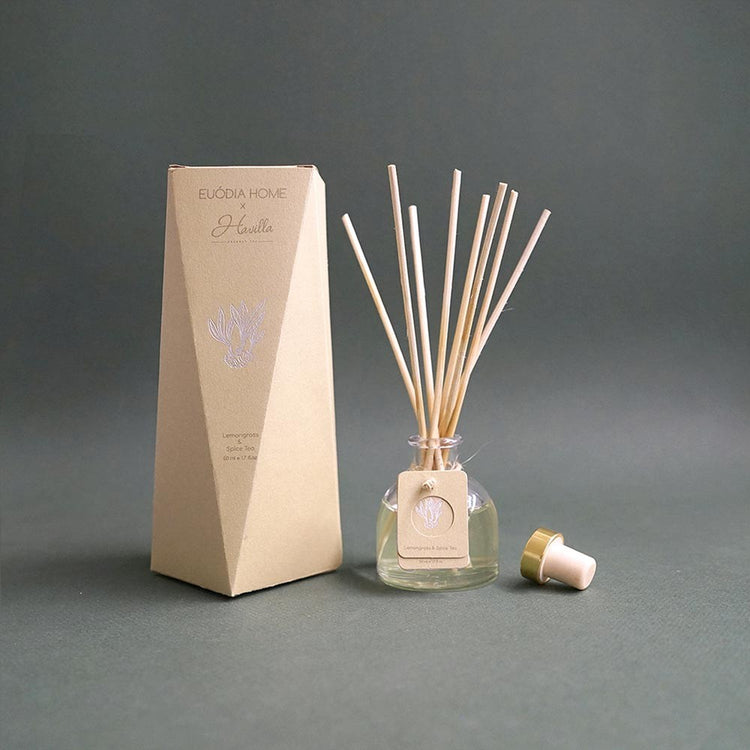 Euodia Home Havilla Lemongrass and Spice Tea Diffuser 50ml