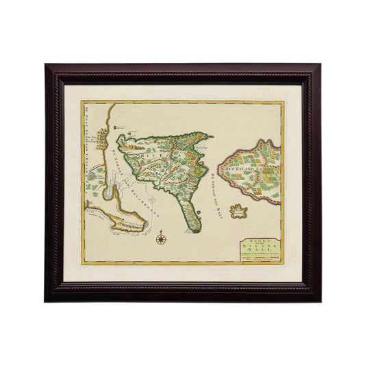 Lumikasa Art Bali Island by Valentyn C. 1724 Frame Large