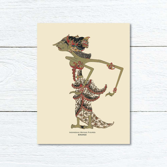 Lumikasa Art Greeting Card Srikandi