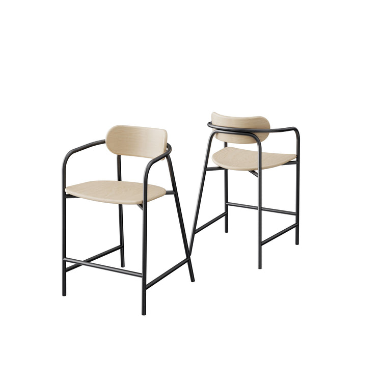 Lumba Counter Stool Anthracite