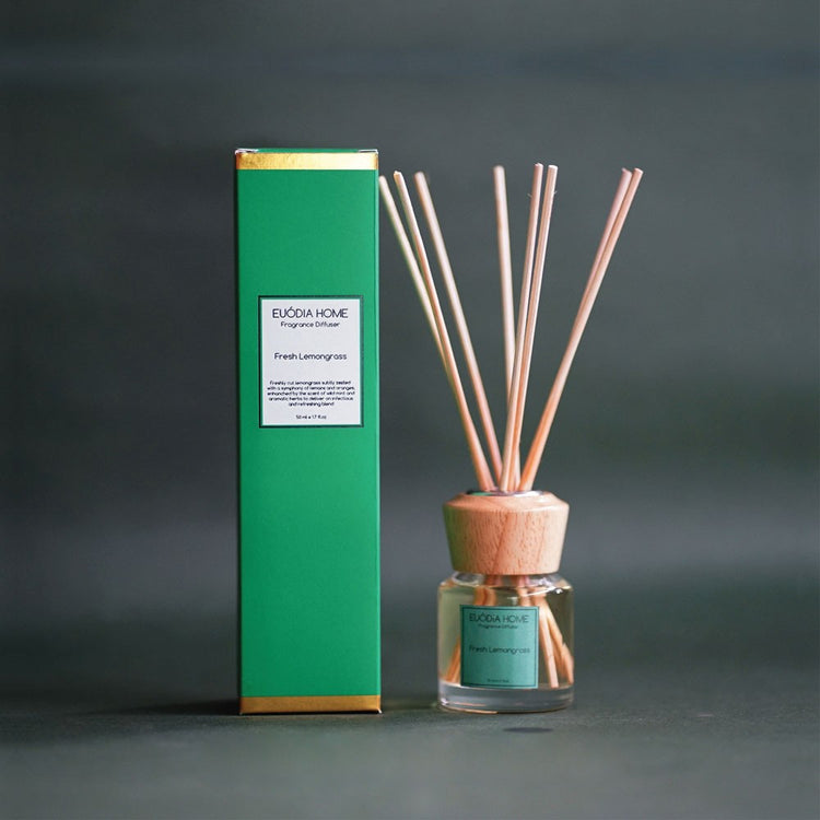 Euodia Home Diffuser Fresh Lemongrass Fragrance 50ml